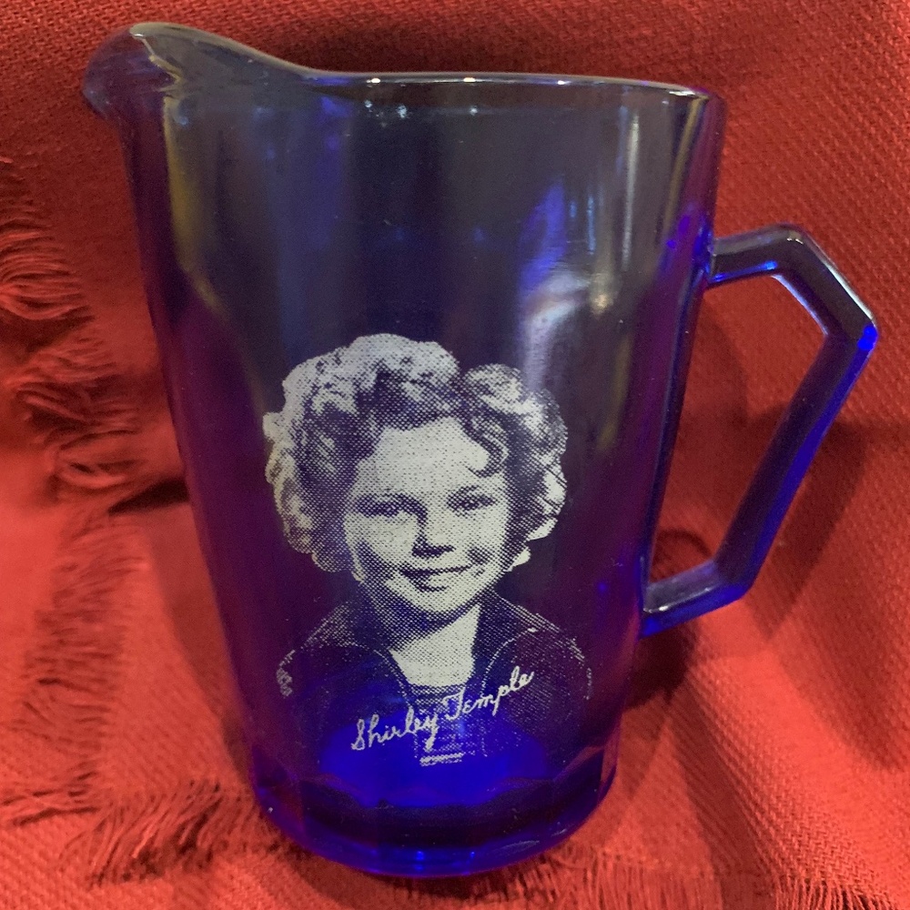Vintage 1930’s Shirley Temple Milk Pitcher